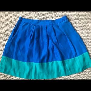 Jcrew colorblock skirt size 12